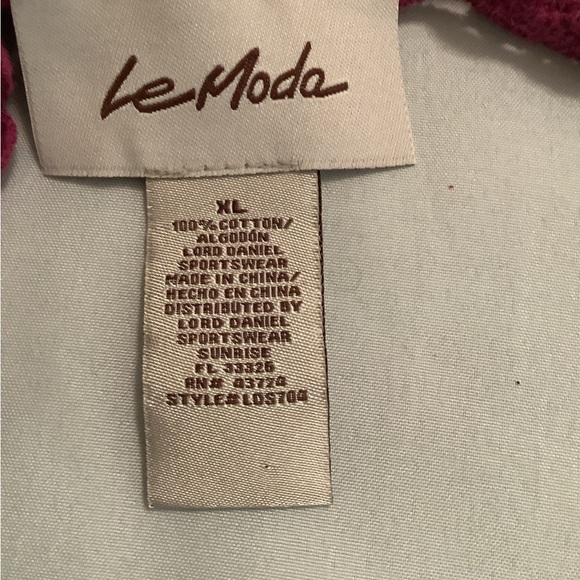 LEMODA croch sweater wine colored size XL nice over camisole sexy look - Picture 6 of 6